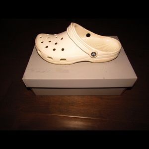 White Crocs